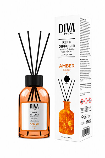 DİVA AMBRA odorizant cu bețișoare 100ml