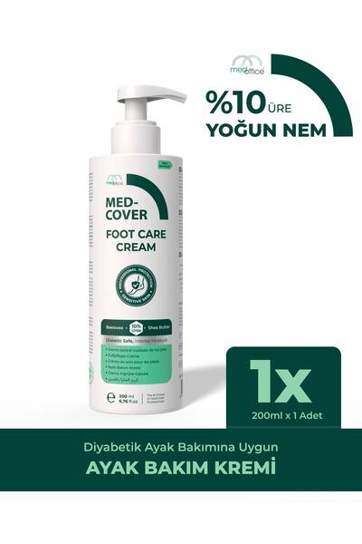 MED-COVER Ayak Bakım Kremi – Hassas Ciltlere Özel (%10 Üre, Shea Butter, Bees...