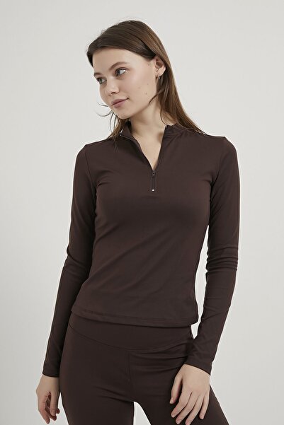 Arma Life Armalife 0116 Women's Bodysuit with Standing Collar and Zipper