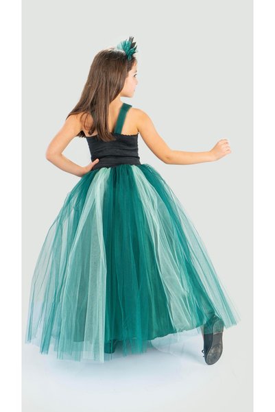 Buse&Eylül Bebe Frozen Character Anna Girl's Birthday Party Concept Dress