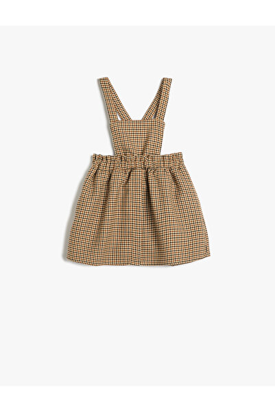 Koton Salopet Dress Button Detailed