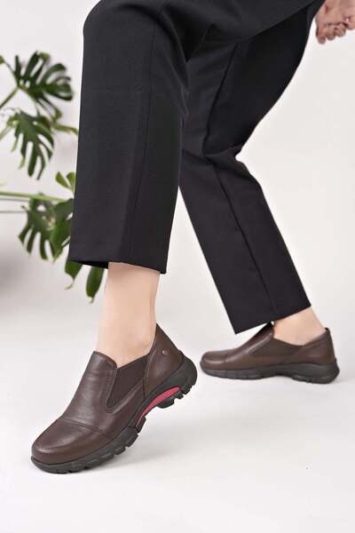 Mammamia D25KA 3480 Pantofi de damă din piele naturală maro