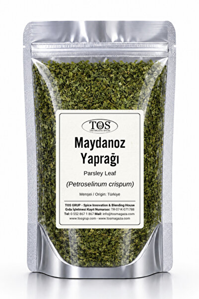 TOS The Organic Spices Maydanoz Yaprağı 100 gr (1. KALİTE) Petroselinum Crisp...