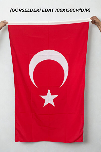 AKYILDIZ store Türk Bayrağı 120×180 cm – Alpaka Kumaş - İç ve Dış Mekana Uygun