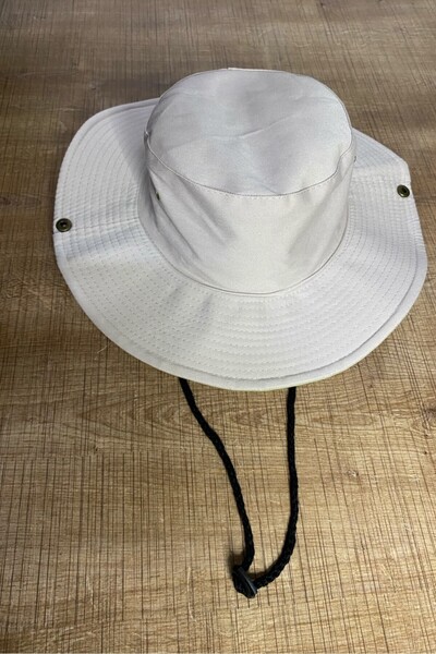 Mollycrush Luxury Snapback Hat with Side Fasteners for Hiking |   Cream Men's...