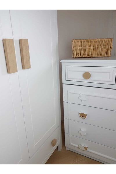 TURUNÇ AKSESUAR Lamb Handle - Width 9.5 cm Length 6.5 cm Baby Kids Teen Room Handles Cabinet Drawer Furniture Handle