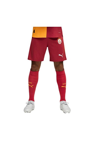 Galatasaray 779823-01 Puma Gsk 25-26 İ&amp;ccedil; Saha Erkek Şort Ve Kapri Sarı