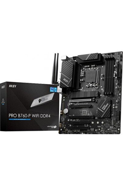 MSI PRO B760-P WiFi DDR4, Intel B760, Socket 1700, ATX