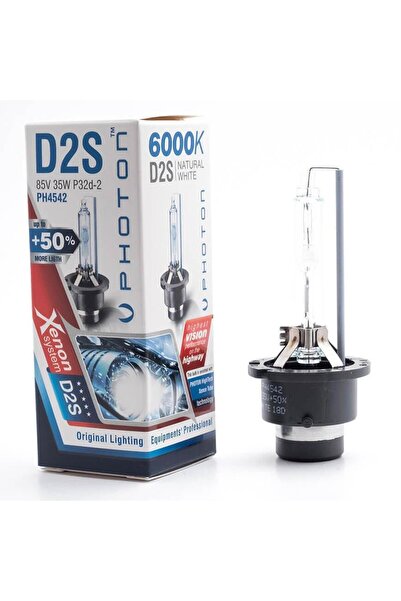 Photon D2S 6000K +%50 More Vısıon Ampul 2 ADET