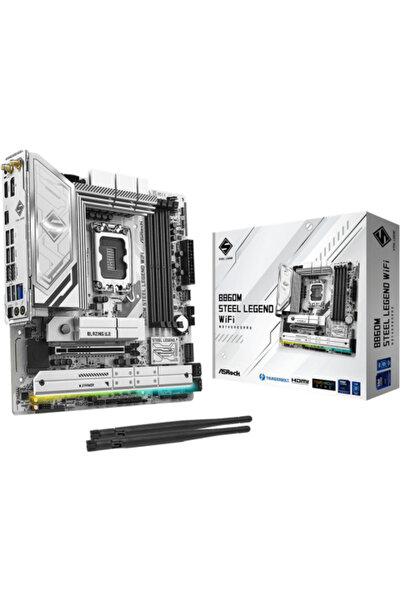 ASROCK B860M Steel Legend WiFi, Intel B860, Socket 1851, mATX