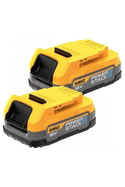 Dewalt Set 2 acumulatori Powerstack 18V 1.7Ah Galben