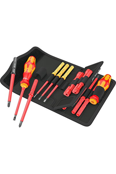 wera Kraftform Kompakt VDE 18 Universal 2 Tool Finder, set de 18 piese, șurub...