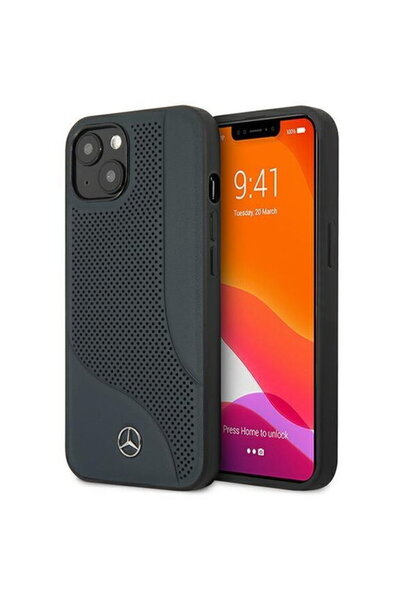 MERCEDES MEHCP13SCDONA iPhone 13 mini 5,4 " granat/navy carcasă rigidă piele ...
