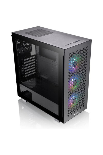 THERMALTAKE V350 TG Air ARGB Tempered Glass Mid-Tower Negru