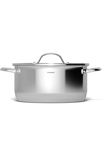 PENSOFAL Cratiță cu două mânere și capac de sticlă 1615 - New Era 24cm