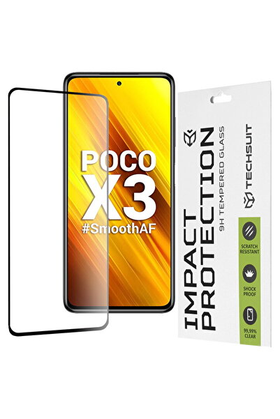 Techsuit Folie pentru Xiaomi Poco X3 / Poco X3 NFC / Poco X3 Pro - 111D Full ...