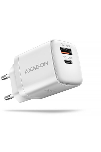 Axagon ACU-PQ20W, 20W, PD3.0, QC4, Alb (Alb)