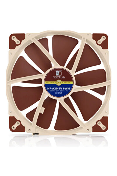 Noctua NF-A20 5V PWM 200x30mm, 5V premium fan