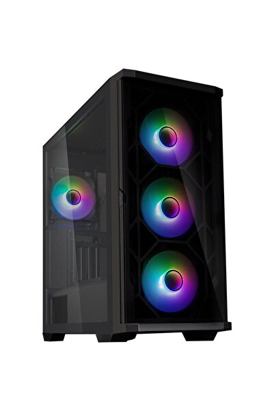 Zalman Z10 DUO ATX Mid Tower ZM-IF 120 x4 Negru