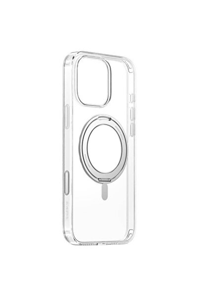 Baseus ΣκάιΡινγκ 360 °   Μαγνητική Θήκη με Βάση iP16 Pro (διαφανής)