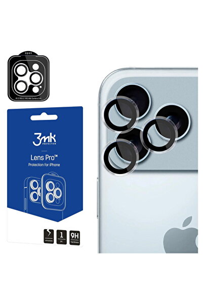 3MK Folie pentru iPhone 17 Pro / iPhone 17 Pro Max - Protecție Lentile Pro - ...