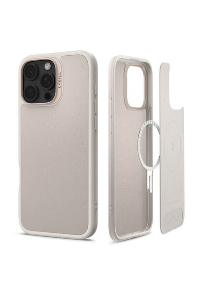 Spigen Θήκη iPhone 16 Pro - Cyrill Kajuk MagSafe - Κρεμ