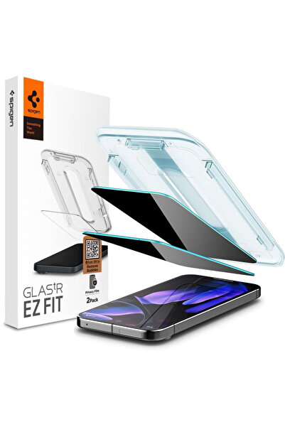 Spigen Folie pentru Google Pixel 9 / 9 Pro (set 2) - Glas.tR EZ FIT - Privacy