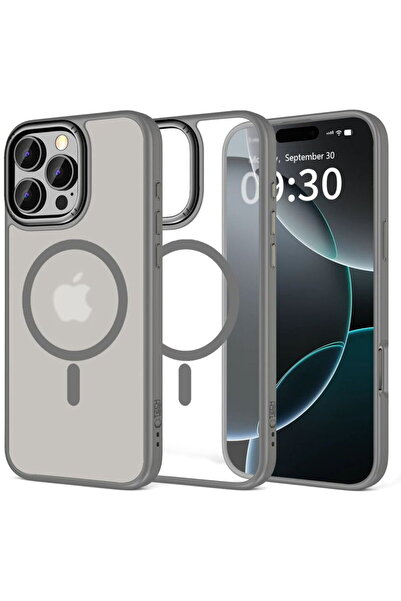 Tech-Protect HusДѓ Magedge MagSafe pentru iPhone 16 Pro Max, ramДѓ gunmetal, ...