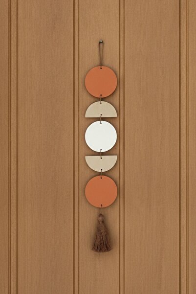 HOME ALL Ahşap Duvar Dekoru, Kapı Süsü | Modern & Minimalist Geometrik Ev Dek...