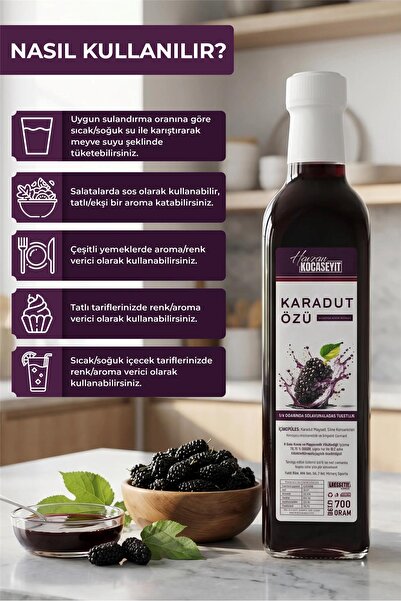 HAVRAN KOCASEYİT Karadut Özü 700 g