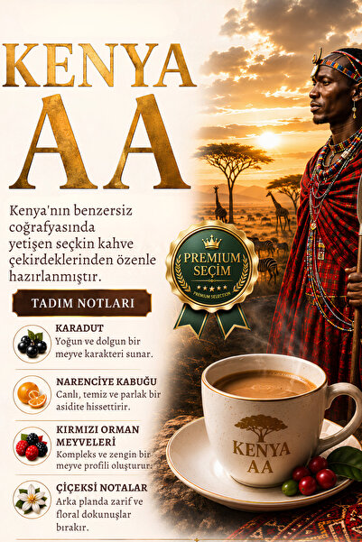 for coffee قهوة كينيا AA أحادية المصدر، متوافقة مع الفلتر والإسبريسو، حبوب قه...
