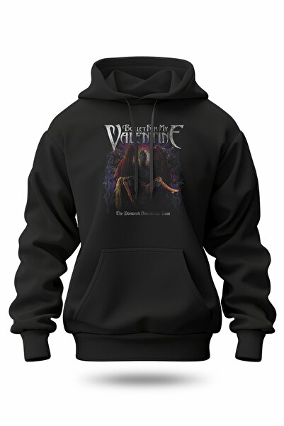 buzagi tasarım ürünleri Bullet for My Valentine Digital Print Hooded Unisex S...