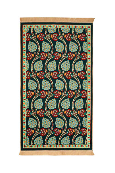 Khaki Velvet Carpet Prayer Sheet