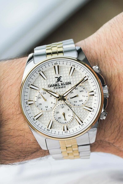 Daniel Klein Dk438727 Men's Steel Band Wristwatch