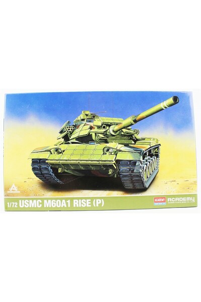 Academy 13425 1/72 Usmc M60A1 Rise (P) Tank, Plastic Model Kit