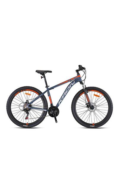 Kron Xc 75 27.5" Jant Md 17 Kadro 21 Vites Dağ Bisikleti Mat Gri Neon Turuncu...