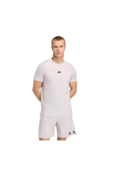 adidas Ka7296-E D4T Tee Men's T-Shirt Gray