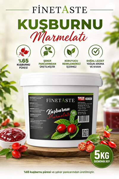 Fine Taste Kuşburnu Marmelatı 5 Kg