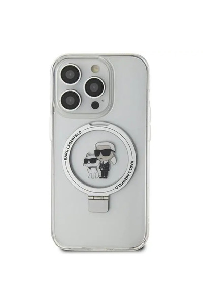 Karl Lagerfeld KLHMN61HMRSKCH iPhone 11 / Xr 6.1 "   Carcasă rigidă albă...