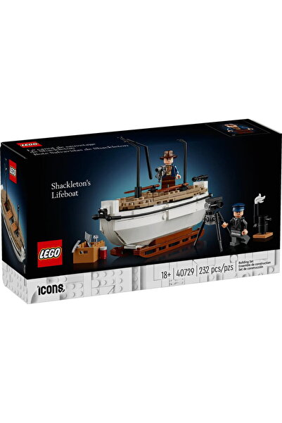 LEGO Icons 40729 BДѓrca de Salvare Shackleton, 18 Ani+, 232piese