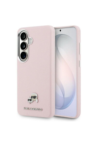 Karl Lagerfeld Husă Samsung Galaxy S26 - Texturată în relief piele cu prinder...