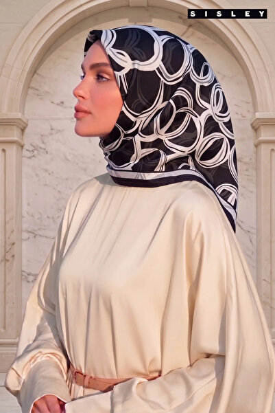Sisley Silk Satin Scarf-2042-90*90