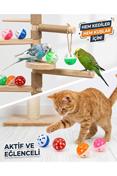 rianka İnteraktif Çıngıraklı Kedi Oyun Topu, Sesli ve Hareketli Zeka Geliştir...
