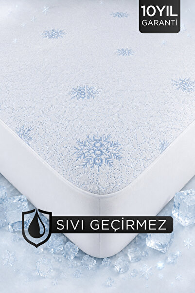 Dream Time Cool Premium Liquid-Proof Fitted Mattress Protector |   Cooling Ul...