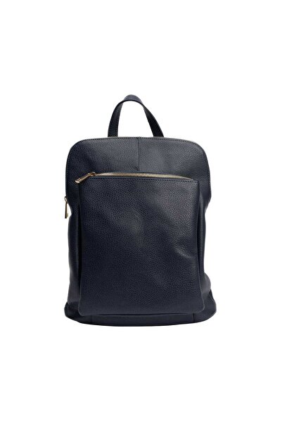 TORO NERO Rucsac de damă din piele naturală, bleumarin, Duality