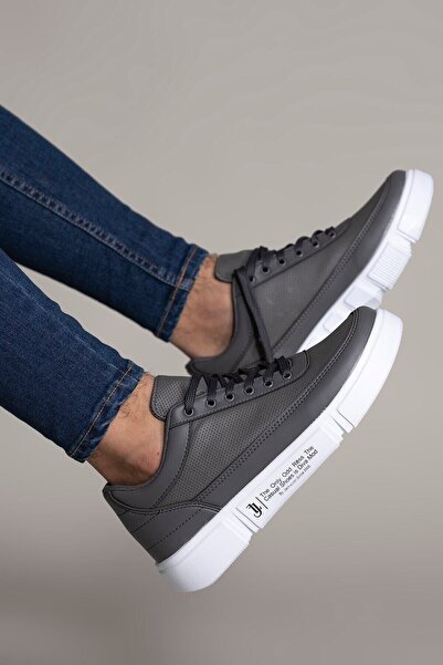 Riccon Geräucherte weiße Herren-Sneakers 0012x20