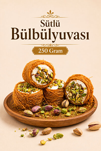 Genel Markalar (250 GR) Sütlü Bülbülyuvası Hediyelik Tatlı Atıştırmalık - 1. ...