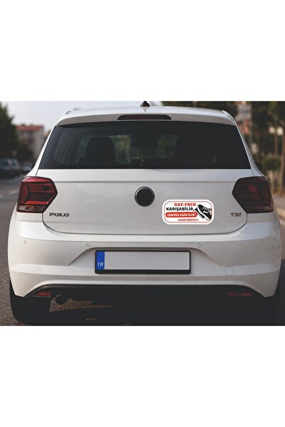 NESKA Gaz Fren Karışabilir Sürprize Hazır Olun Araç Magneti