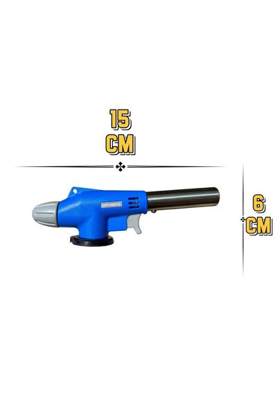DepoMega 1300 Derece Orijinal Pürmüz Çakmak + 3 Adet Steel Kartuş