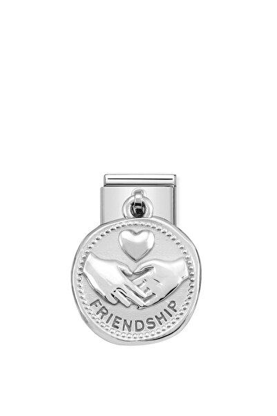 NOMİNATİON Composable Classic Charms Wıshes Steel And 925 Sterling Silver Frı...